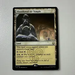 Wizards of the Coast Abandoned Air Temple Avatar Land Rare White 0263 - Image 1