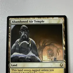 Wizards of the Coast Abandoned Air Temple Avatar Land Rare White 0263 - Image 3