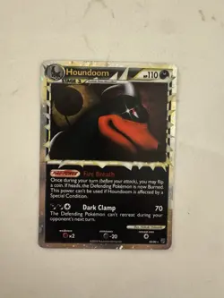 Pokemon Houndoom Prime Undaunted Ultra Rare Holo Card 82/90 - Image 1
