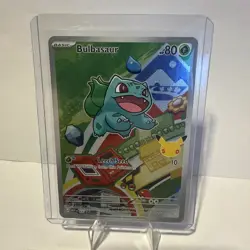 Bulbasaur 037 Promo Holo NM Pokemon Card ME Mega Evolution Promo - Image 1