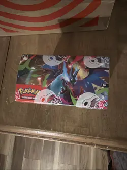 Pokemon TCG Phantasmal Flames Booster Box Factory Sealed WITH Acrylic Case! - Image 2