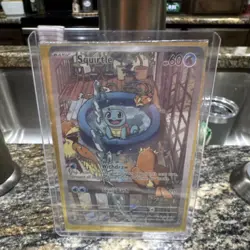 Pokemon Squirtle Illustration Rare Holo 148/142 Stellar Crown 60 HP English - Image 1