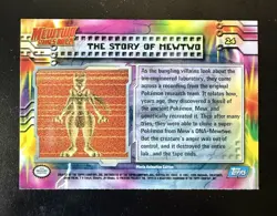 Pokemon TCG The Story of Mewtwo Pokemon Topps Mewtwo Strikes Back 24 - Image 2