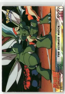 Pokemon TCG The Ultimate Match Topps Mewtwo Strikes Back 34 Blue Label NM - Image 1