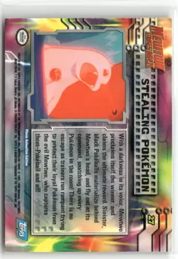 Topps Pokemon First Movie Mewtwo Strikes Back Cards - Image 2