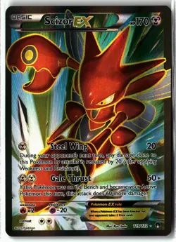 Scizor EX ⭐ 119/122 Holo Ultra Rare BREAKpoint 2016 Pokemon NM/LP - Image 1