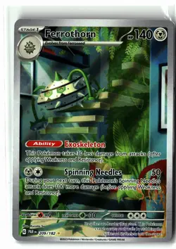 Ferrothorn ⭐ 209/182 Holo Illustration Rare Paradox Rift 2023 Pokemon NM - Image 1