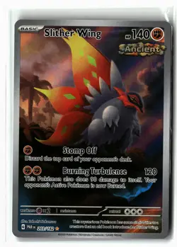 Slither Wing ⭐ 203/182 Holo Illustration Rare Paradox Rift 2023 Pokemon NM - Image 1