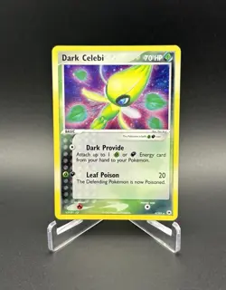 2004 Pokemon EX Hidden Legends Dark Celebi Holo #4/101 - Image 1