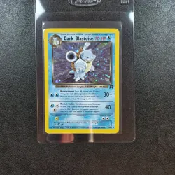 Dark Blastoise 3/82 Team Rocket Unlimited Rare Holo Pokemon Card WOTC 2000 LP - Image 1