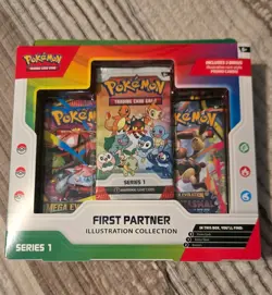 Pokemon TCG First Partner Illustration Collection Series 1 New Sealed - Image 1