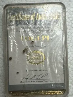 VTG Nintendo Pokemon Togepi Special Edition 23 Karat Gold Plated Trading Card - Image 3