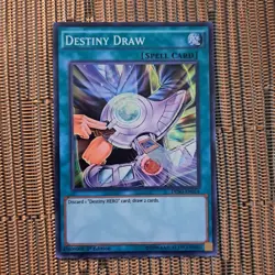 1996 Yu-Gi-Oh! 1st Edition Destiny Draw Spell Card DESO-EN014 Super Rare - Image 4
