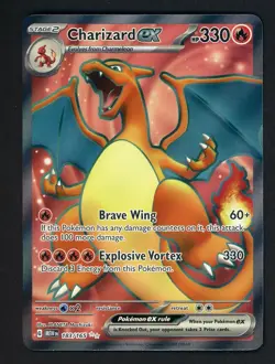 2023 Pokemon MEW EN Ultra Rare #183 Charizard ex - Image 1