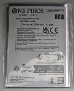 One Piece Card Game Bandai Event Promo BOA HANCOCK DON Sleeves! NEW! SEALED! - Image 2