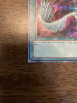 Yugioh! Harpie's Feather Duster Prismatic Secret Rare (SDD-003) VLP/NM - Image 3