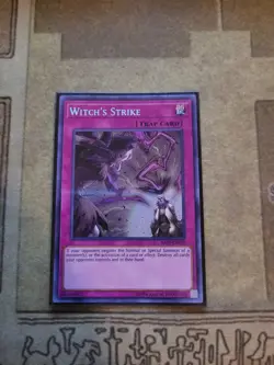 YUGIOH WITCHS STRIKE SAST-EN079 SECRET UNLIMITED ED NM - Image 1