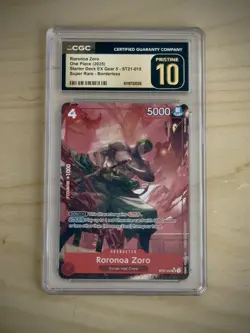 ONE PIECE STARTER DECK ST21-EX GEAR 5 015 RORONOA ZORO ALT ART(EN) - Image 1