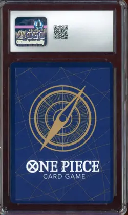 2022 One Piece TCG Japanese 25th Anniv. #P-001 Monkey.D.Luffy CGC 9 MINT - Image 2