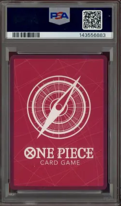 2025 One Piece EN 2nd Anniversary Set #001 Shanks PSA 10 GEM MINT - Image 2