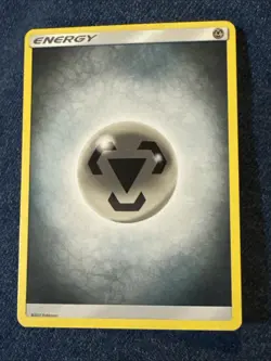 Grey Energy Pokemon Card MISCUT 1 SQUARE Corner ERROR MISPRINT *EXTREME RARE* - Image 1