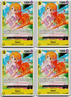 Nami x 4 Playset (ST29-008) [Regular] (NM) - One Piece - ST29: Egghead - Image 1