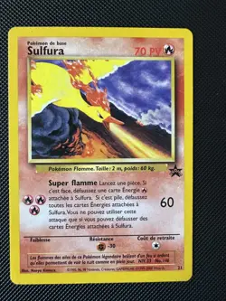 Sulfura FRANCAIS - Wizards Promo Black Star #21 - 2000 - FR Pokemon Card - Image 1