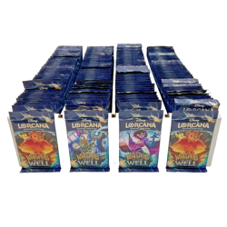 Lot of (322) Disney Lorcana TCG Whispers In The Well Booster Packs SEALED - Image 1