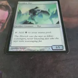 Magic The Gathering Mirrodin Leaden Myr #191/306 Foil MTG - Image 2