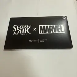 secret lair : wolverine - marvel - rainbow foil edition - sealed - mtg - wotc - Image 1