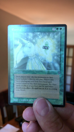 MTG - Eureka - Legends - Legacy - Alt Art - EDH - Read - Watch Video of Item ^_^ - Image 2
