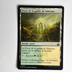 PORTE DE LA GUILDE SELESNYA MTG RVR - CARTE MAGIC THE GATHERING FR NEUF - Image 1