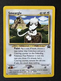 Smeargle - Wizards Black Star Promo #32 - 2001 - Pokemon Card - Image 1