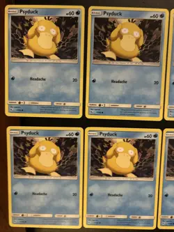 Pokemon Psyduck 11/68 Hidden Fates Non Holo Common 12 Card Lot - Image 5