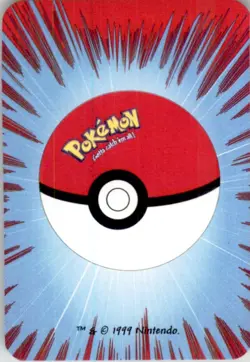1999 Pokemon Bicycle Mini Poker Cards Pidgey English #9 OF HEARTS Vintage - Image 2