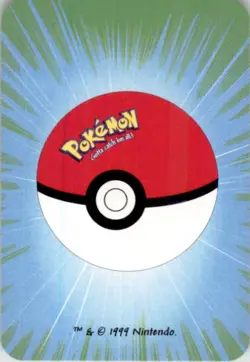 1999 Pokemon Bicycle Mini Poker Cards Voltorb English #3 OF SPADES Vintage - Image 2