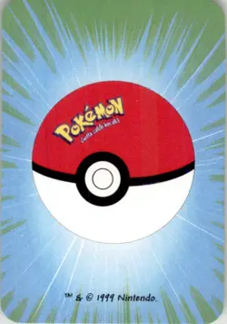 1999 Pokemon Bicycle Mini Poker Cards Dragonair English #ACE OF CLUBS Vintage - Image 2