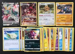 27 X Brilliant Stars Pokemon Cards Bundle Drampa V Ariados TG Trainer Gallery - Image 1