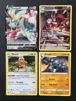 27 X Brilliant Stars Pokemon Cards Bundle Drampa V Ariados TG Trainer Gallery - Image 2