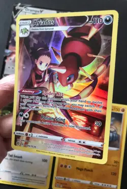 27 X Brilliant Stars Pokemon Cards Bundle Drampa V Ariados TG Trainer Gallery - Image 4