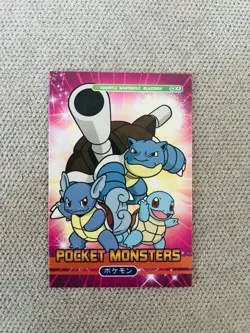 Blastoise Wartortle Squirtle Pocket Book Collection Pokemon - Image 1
