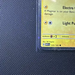 Electabuzz 125/165 Cosmos Holo Rare Promo 151 Pokemon - Image 5