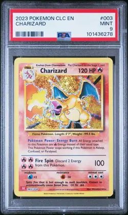 Pokemon CLC Classic Charizard 003/034 PSA 9 - Image 1