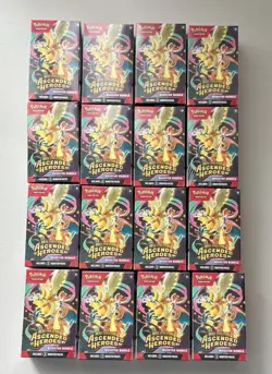 Pokemon TCG Mega Evolution Ascended Heroes Booster Bundle x16 In hand - Image 1