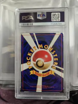 Pokemon Sabrina's Gengar #94 Challenge Darkness Holo Japanese PSA 8 - Image 2