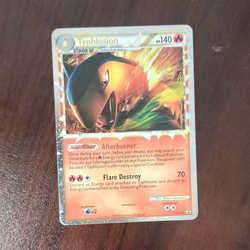 Pokemon Typhlosion Prime Promo Holo HGSS HGSS09 Stage 2 HP140 Flare Destroy - Image 1