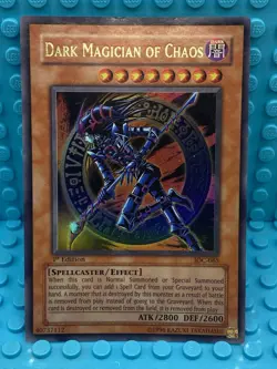 Yugioh! Dark Magician Of Chaos 1st Edition IOC-065 Ultra Rare HP - Image 1