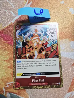One Piece CCG Fire Fist OP05-019 R Awakening of the New Era Foil Rare English - Image 1