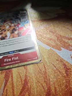 One Piece CCG Fire Fist OP05-019 R Awakening of the New Era Foil Rare English - Image 2