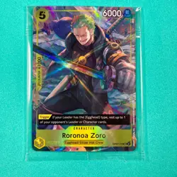 Roronoa Zoro (Illustration Box Vol.3) One Piece Promotion Cards OP07-113 Sealed - Image 1